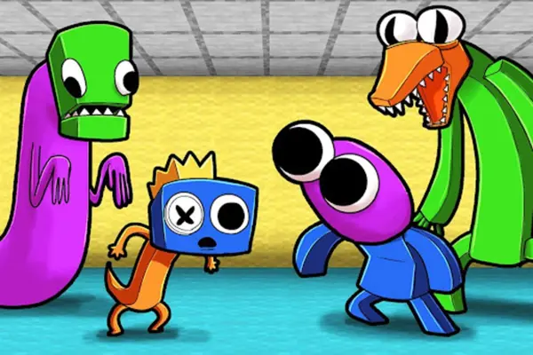 Rainbow Monster Bridge Race android App screenshot 9