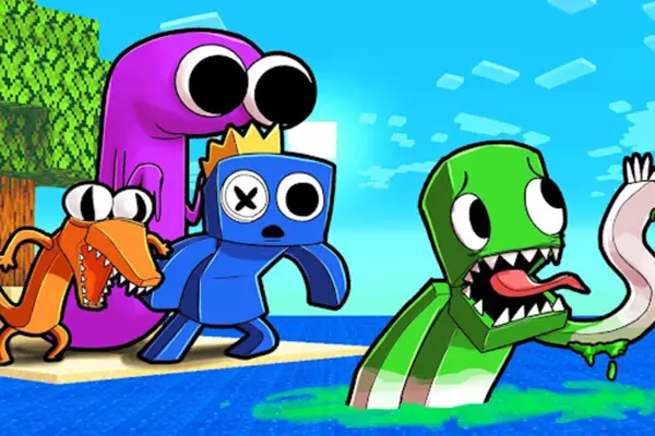 Rainbow Monster Bridge Race android App screenshot 10