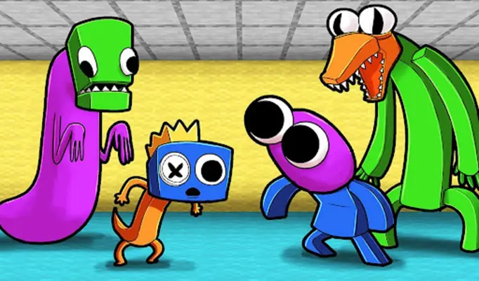 Rainbow Monster Bridge Race android App screenshot 17